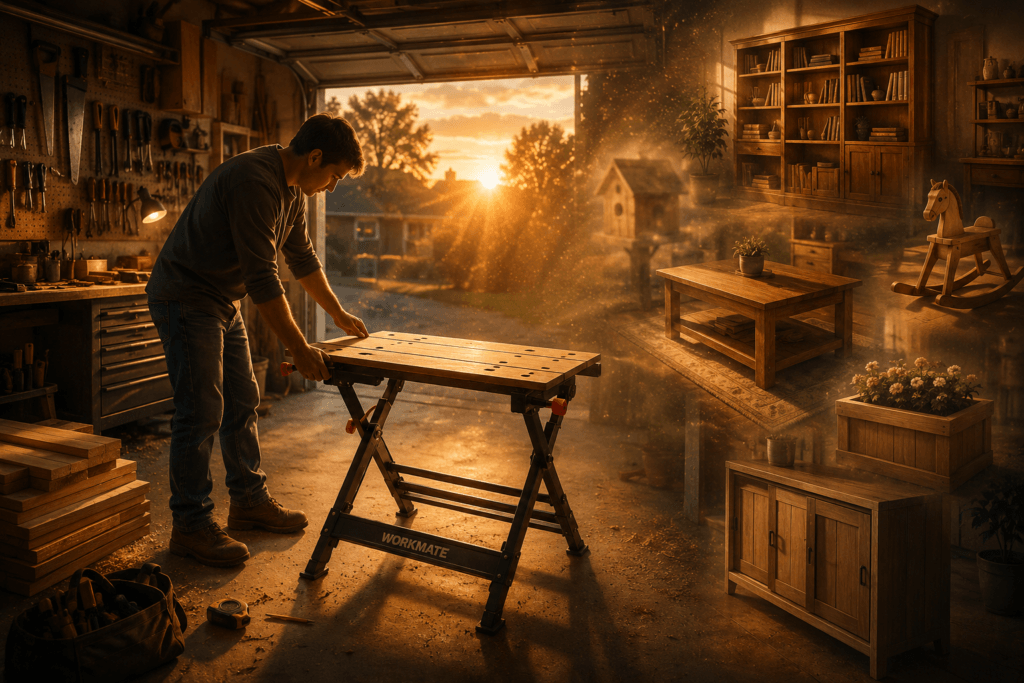 The Complete Beginner's Guide to Choosing a Portable Woodworking Workbench That You'll Never Outgrow